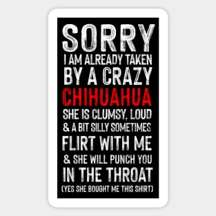 Crazy Chihuahua / Meme Humor Sticker